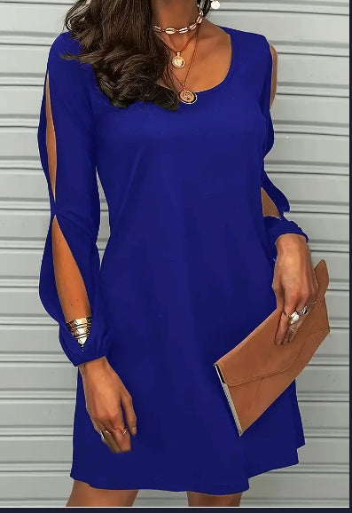Fashionable Cold Arm Dress