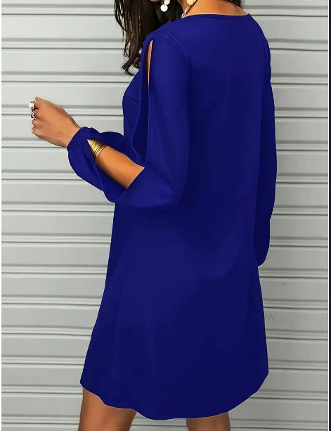 Fashionable Cold Arm Dress